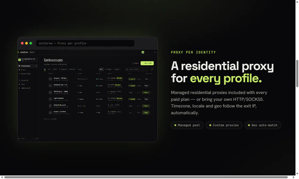 AntiBrow (npm: anti-detect-browser) gallery image