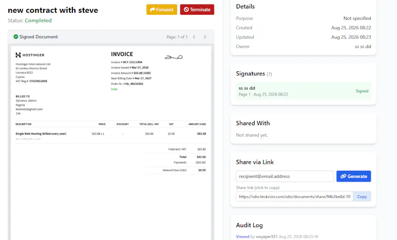 SecureSigner screenshot 3