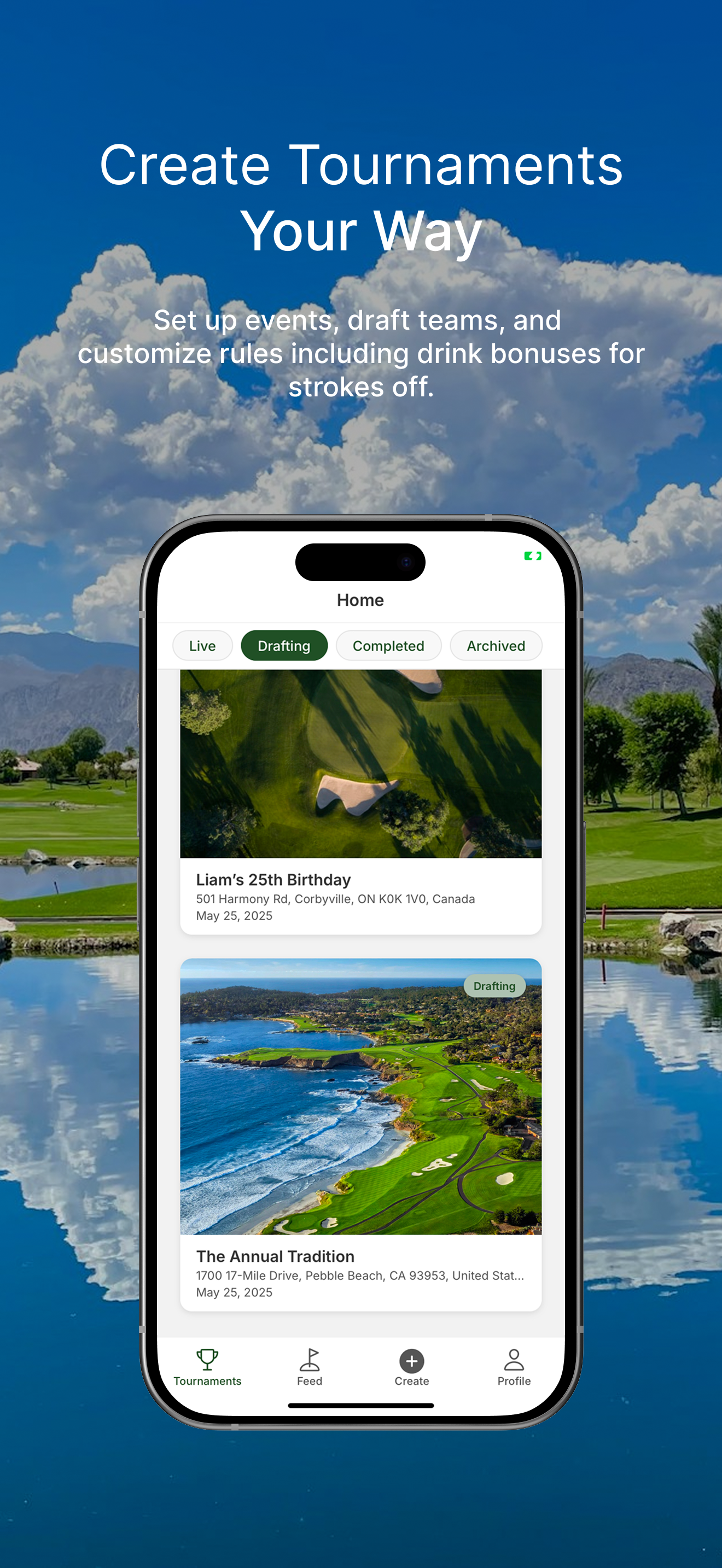 Media Tradisi tahunan - Rangkaian sosial golf, dibina oleh rakan 2