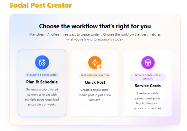 Mainstream AI: Simplify Content Creation gallery image