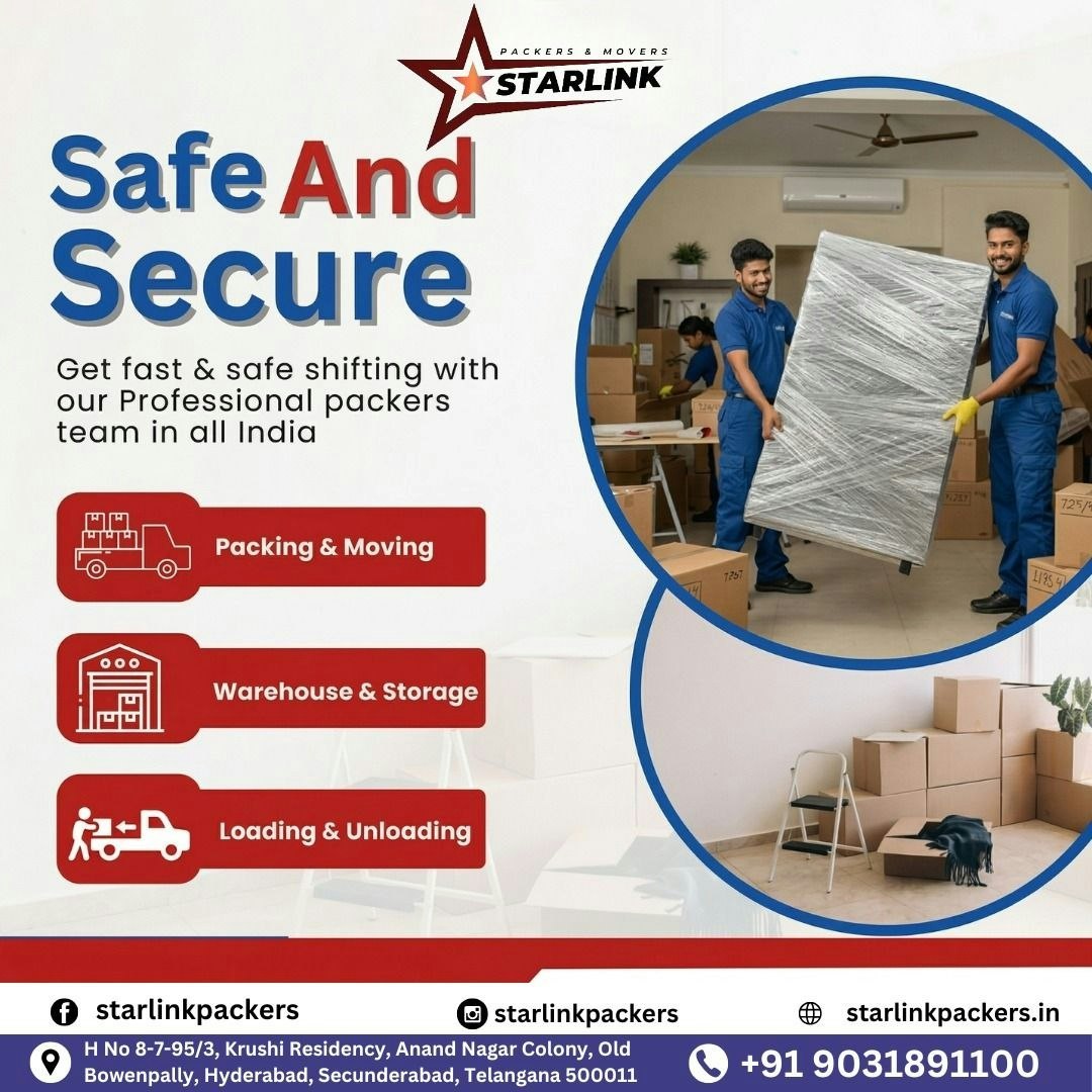 Starlink Packers and Movers Hyderabad gallery image