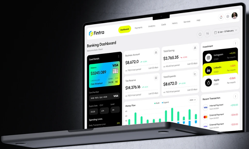 Fintech yazılım geliştirme - Fintech Çözümleri İşletmeniz İçin Kolaylaştırılmış medya 1