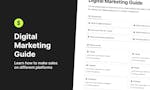 Digital Marketing Guide image