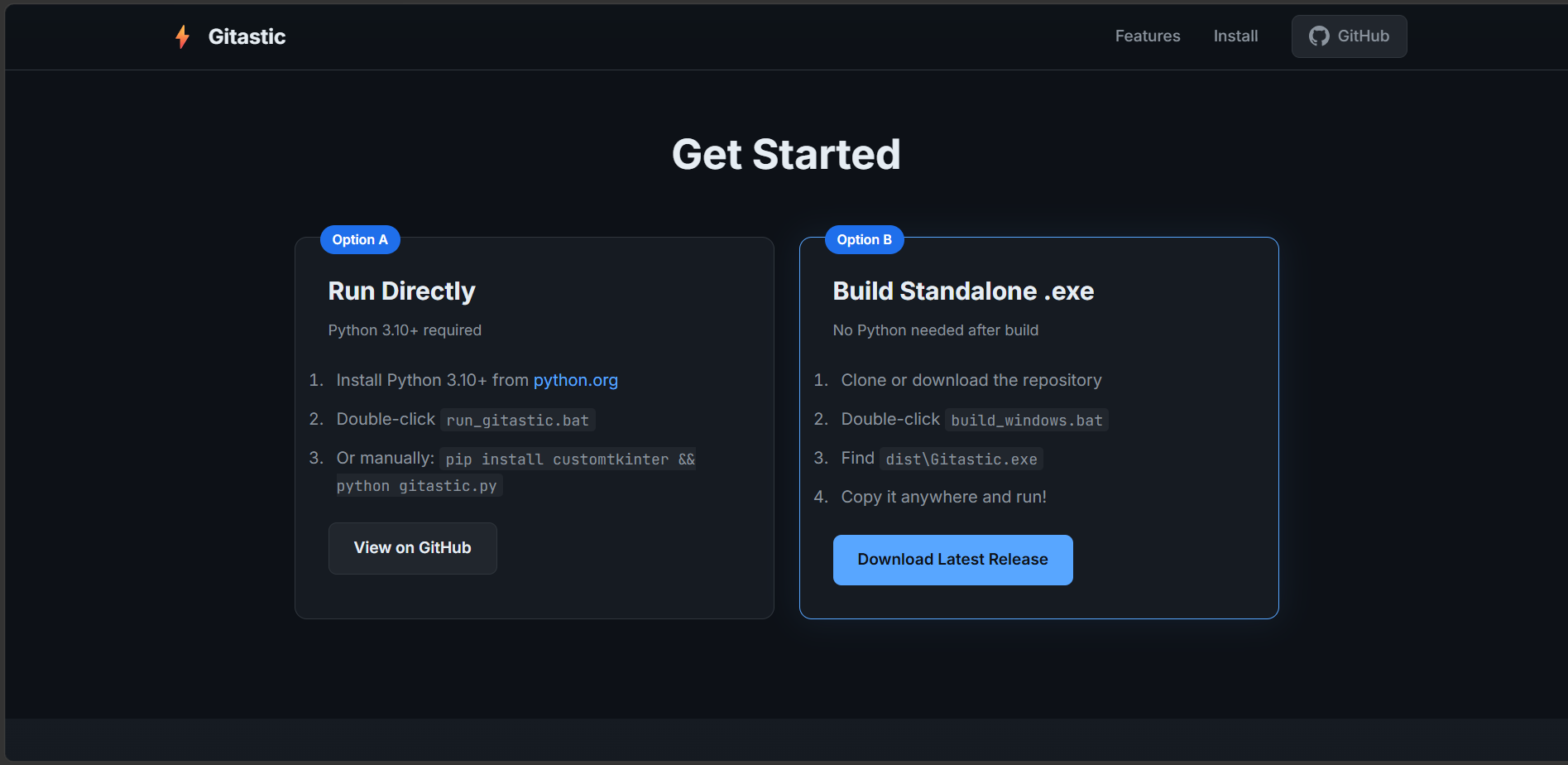 Gitastic gallery image