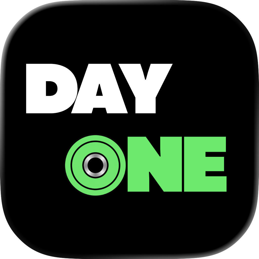 DayOne - Workout Log and Programs - Product Hunt launch logo and brand identity