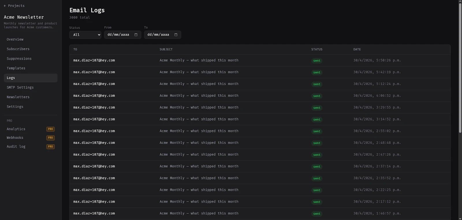 SendDock screenshot 4