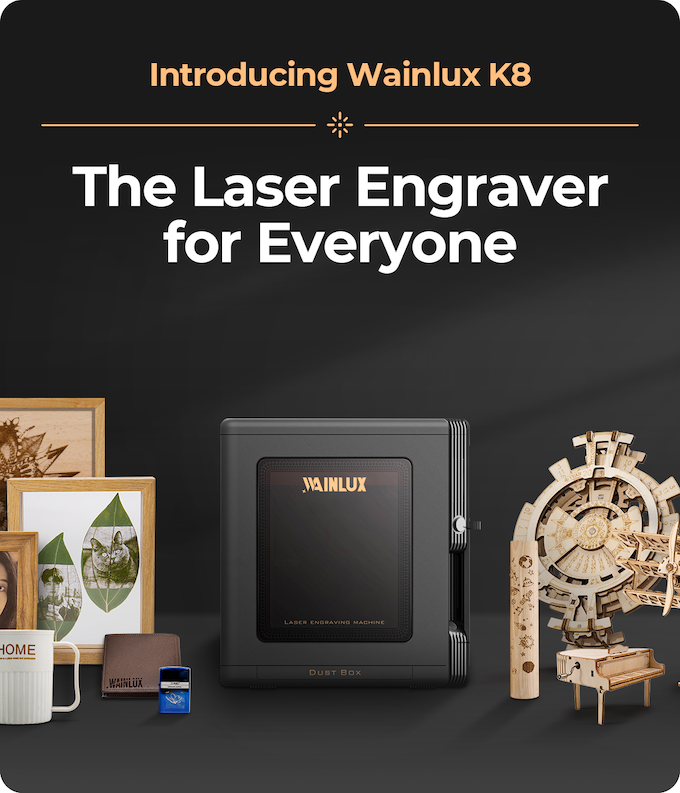 وسائط Wainlux K8 - نقاش الليزر السريع والقوي 2