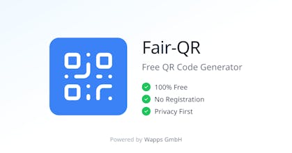 Fair QR Code Generator gallery image