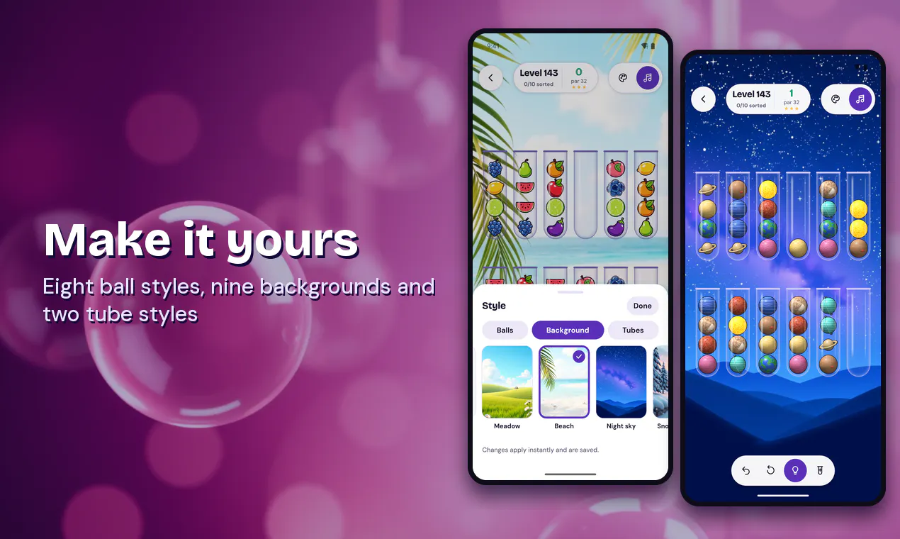 Hue Haven: Calm Ball Sort gallery image