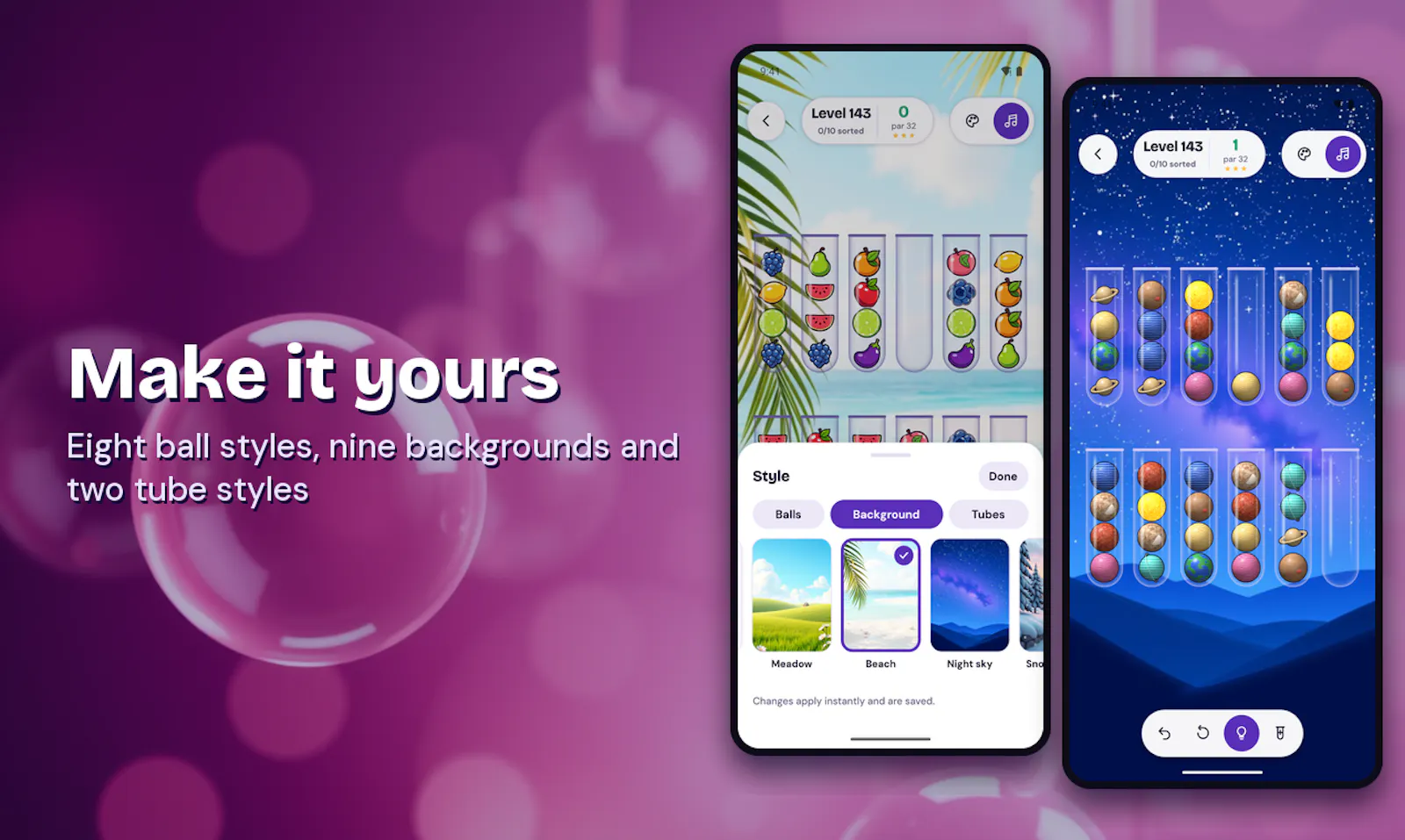 Hue Haven: Calm Ball Sort screenshot 5