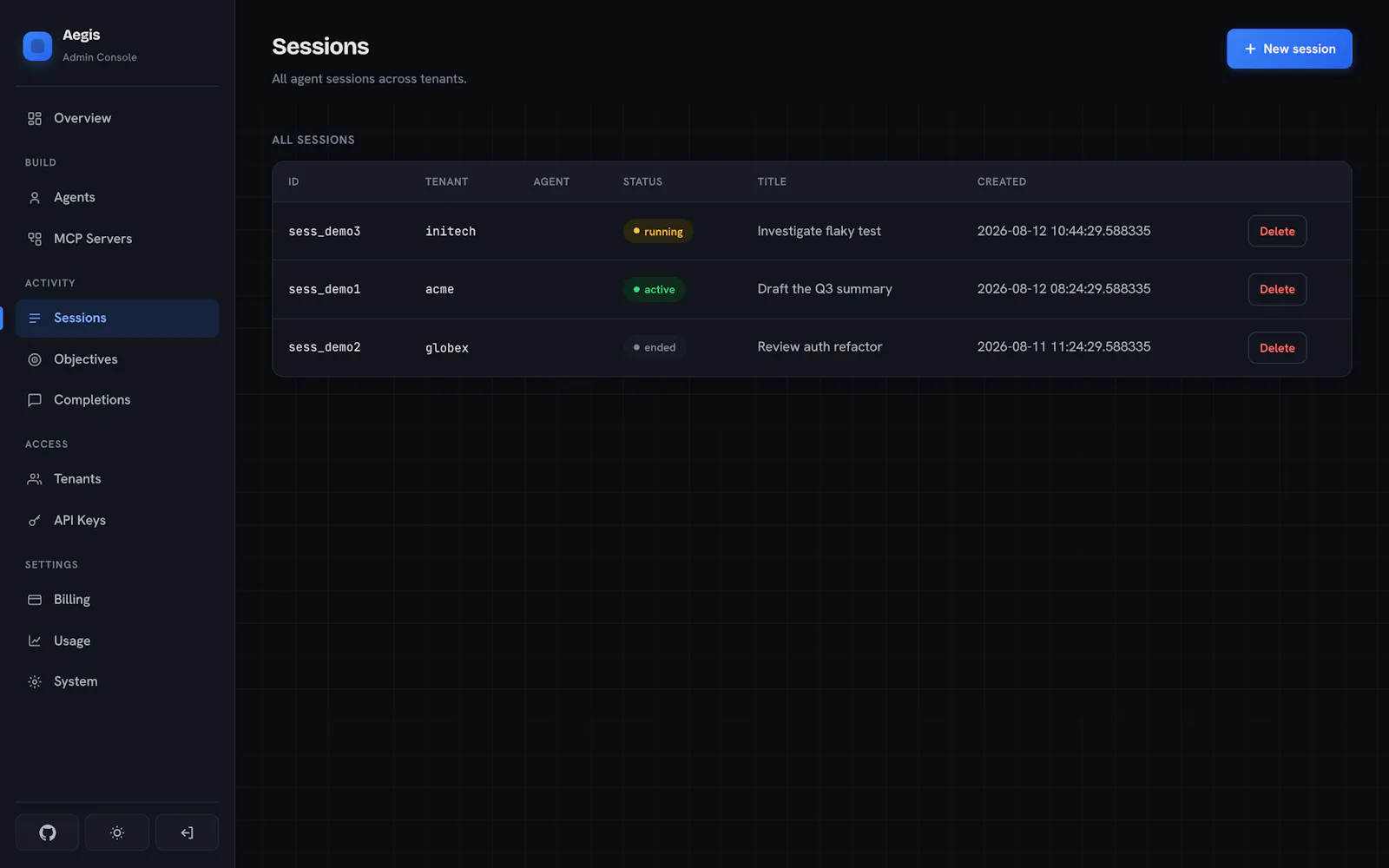Aegis screenshot 4