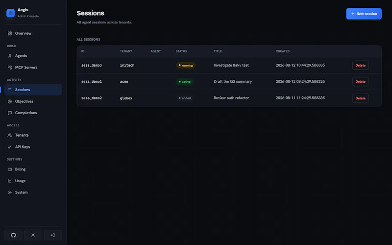 Aegis screenshot 4