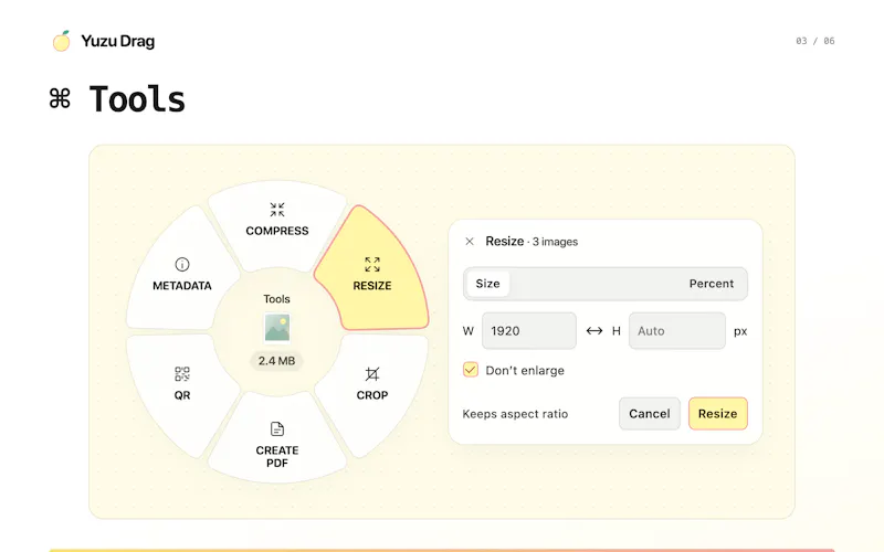 Yuzu Drag screenshot 5