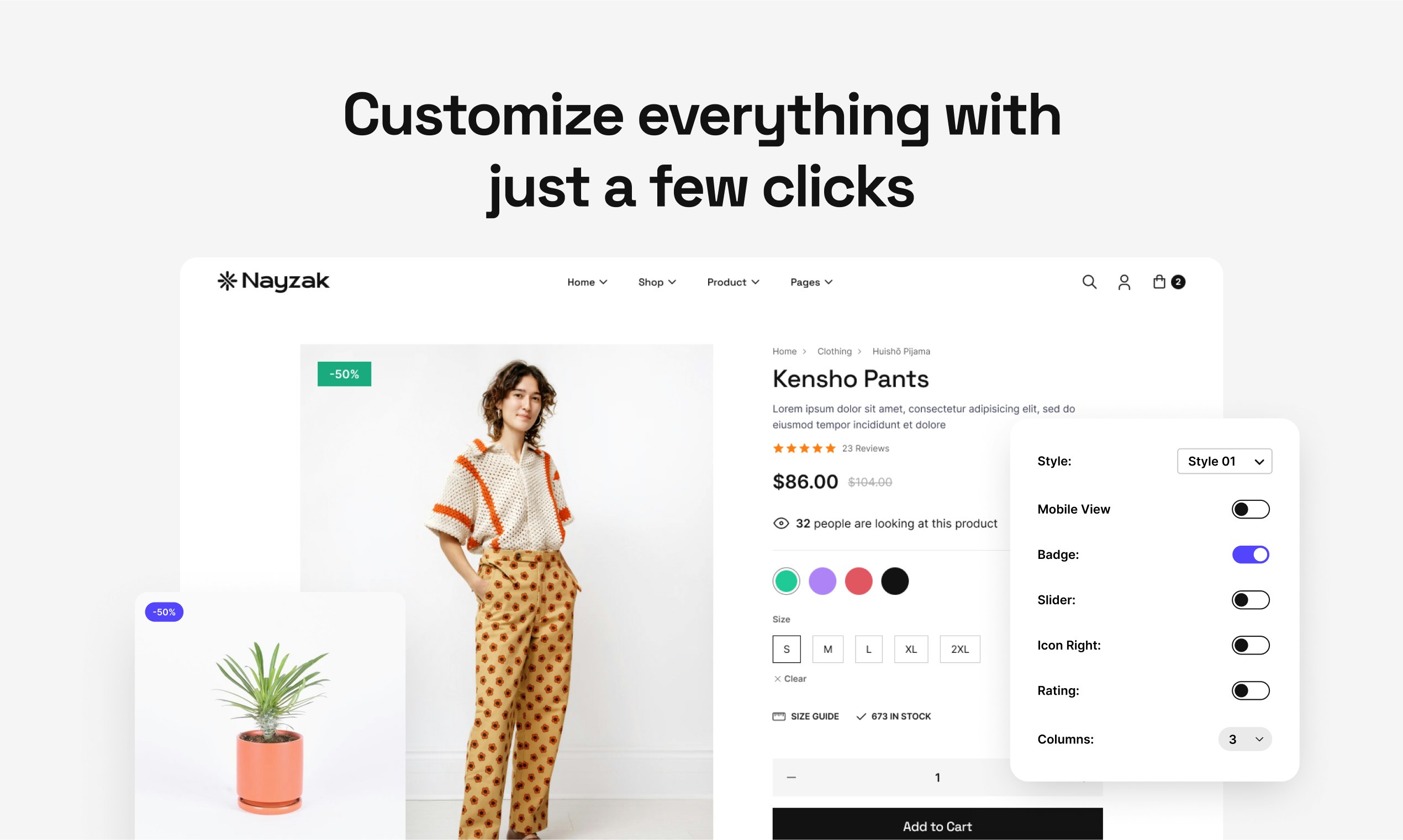 Figma E-Commerce Builder media 3