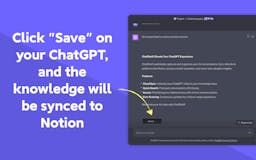 ChatShelf - Save ChatGPT to Notion media 2