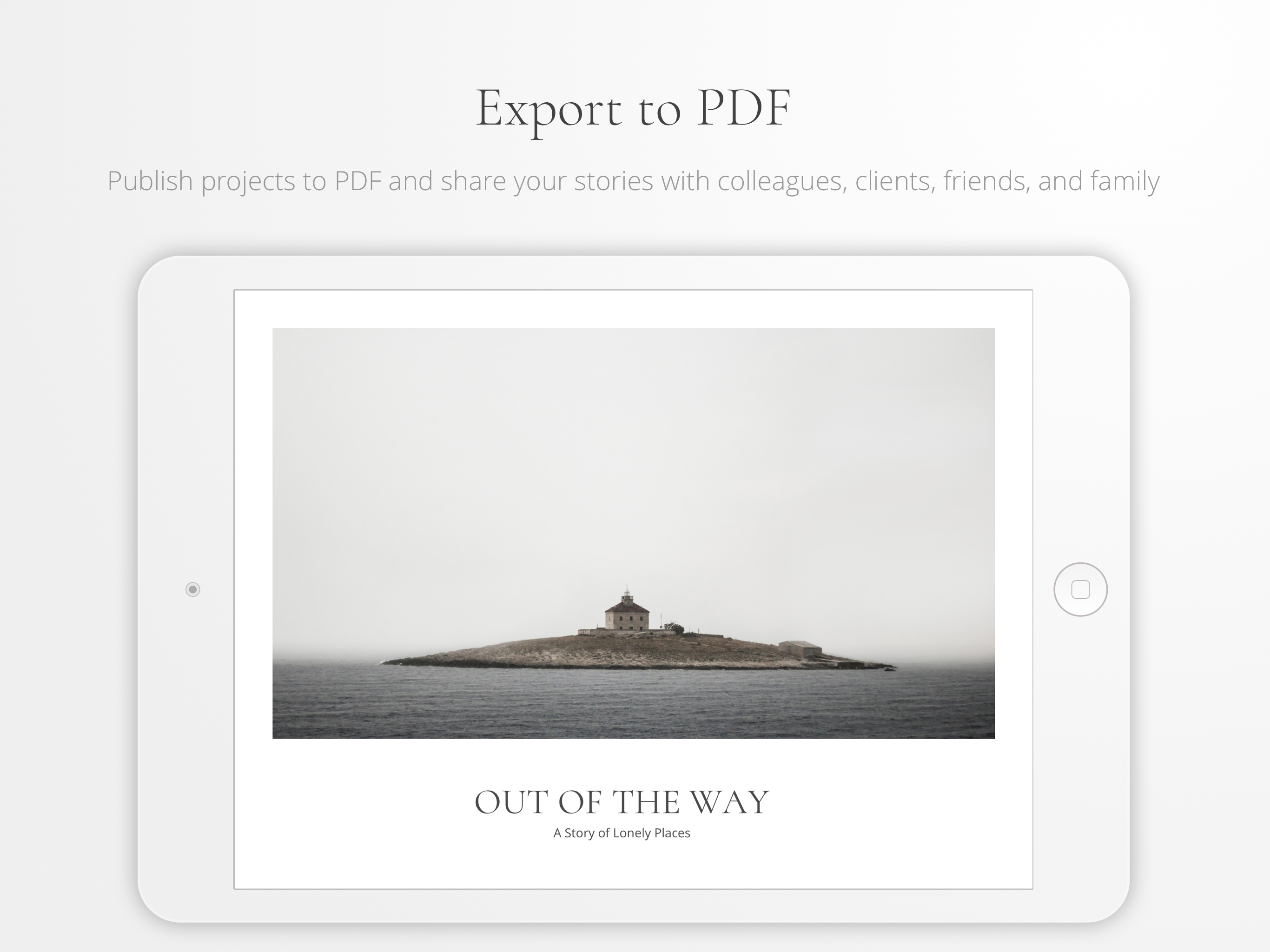 Portafolio for iPad gallery image