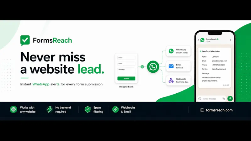 FormsReach screenshot 1 (video preview)