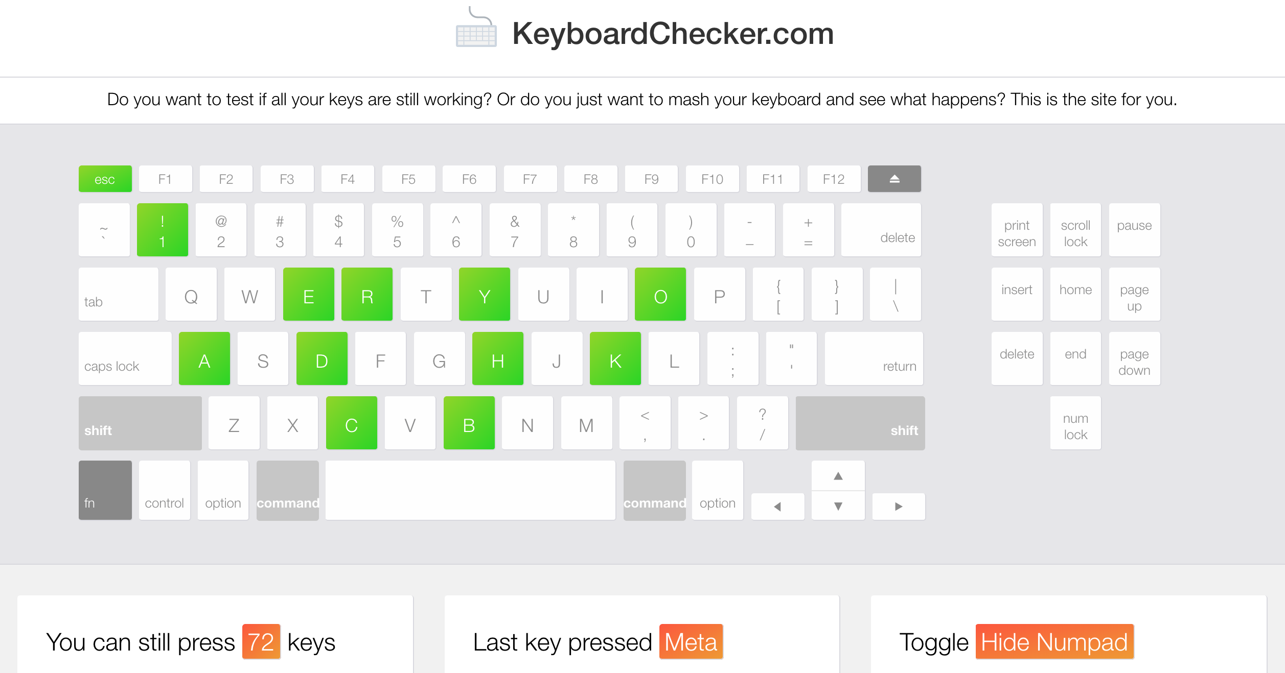 Keyboard Checker gallery image