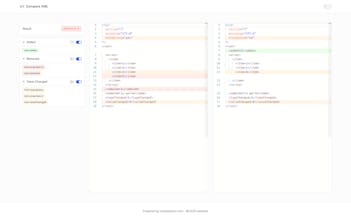 Compare XML gallery image