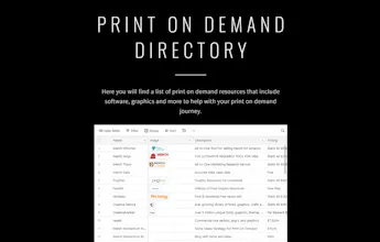 Print On Demand Directory gallery image