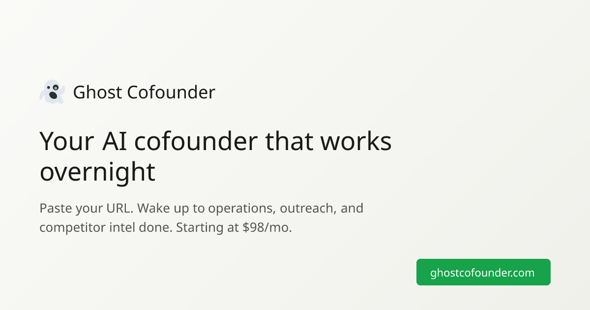 Ghost Cofounder gallery image