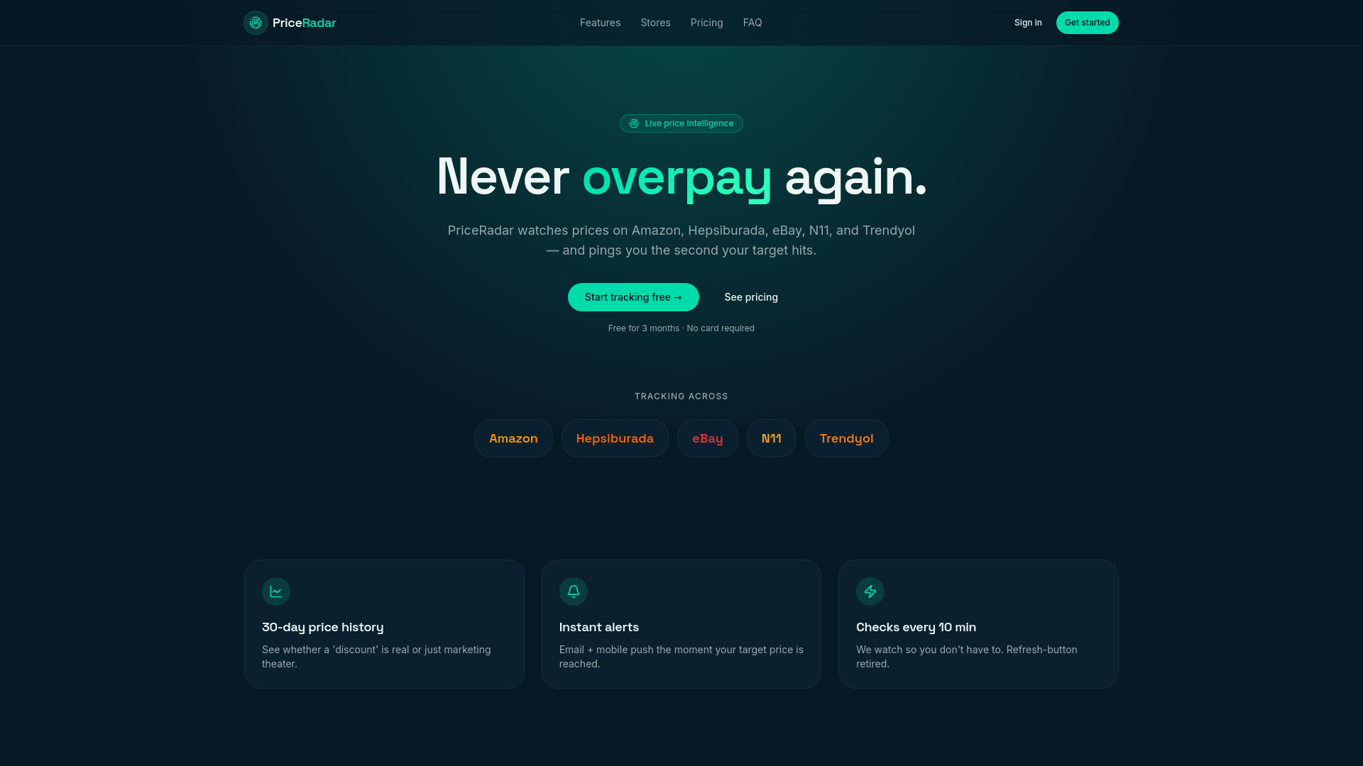 PriceRadar: Price Tracker for Any Store gallery image