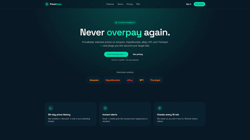 PriceRadar: Price Tracker for Any Store screenshot 1