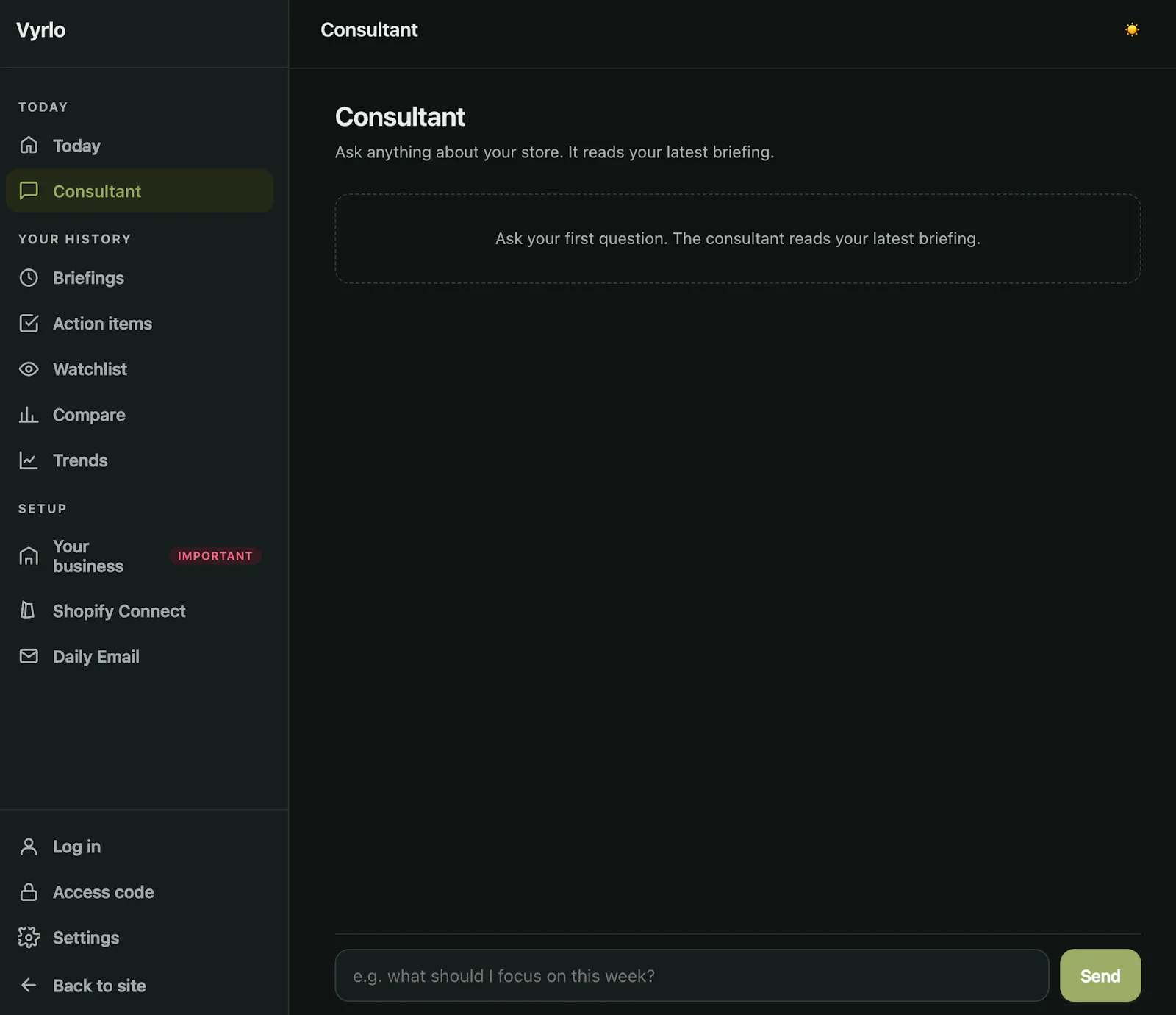 Vyrlo — your business, explained screenshot 3