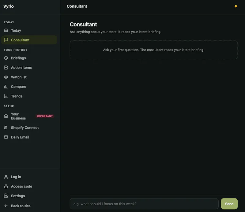 Vyrlo — your business, explained screenshot 3