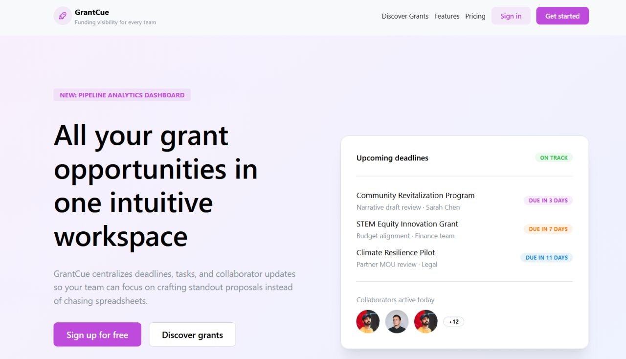 GrantCue gallery image