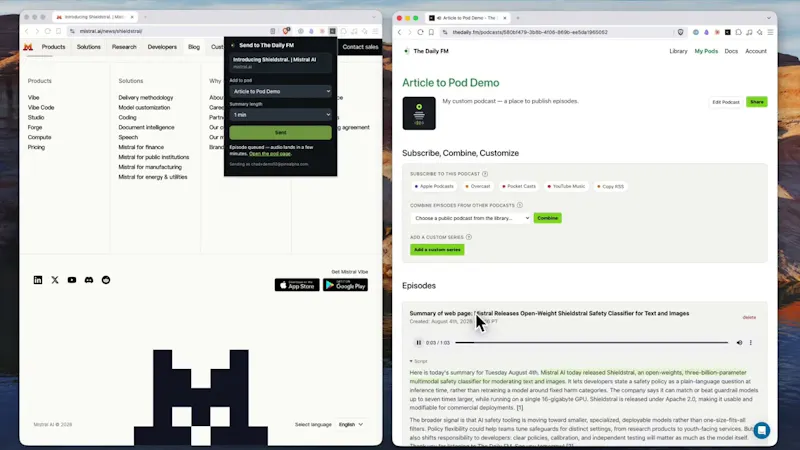 The Daily FM screenshot 1 (video preview)
