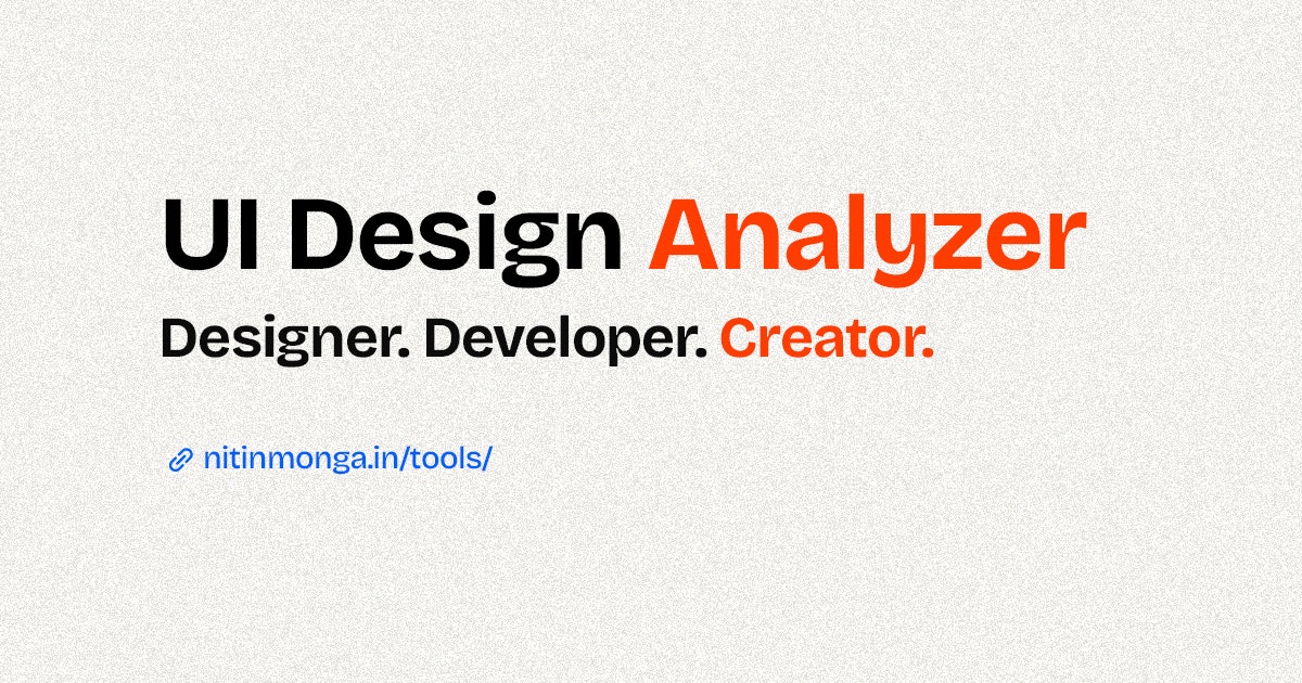 UI Design Analyzer gallery image