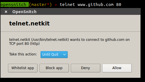 OpenSnitch gallery image