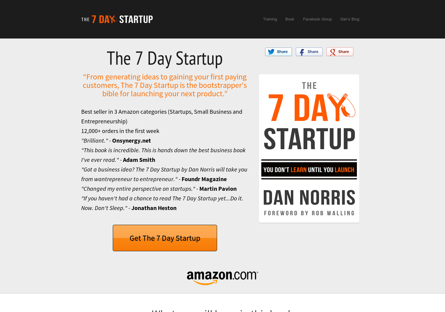 7 Day Startup Video Course gallery image