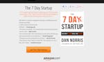 7 Day Startup Video Course image