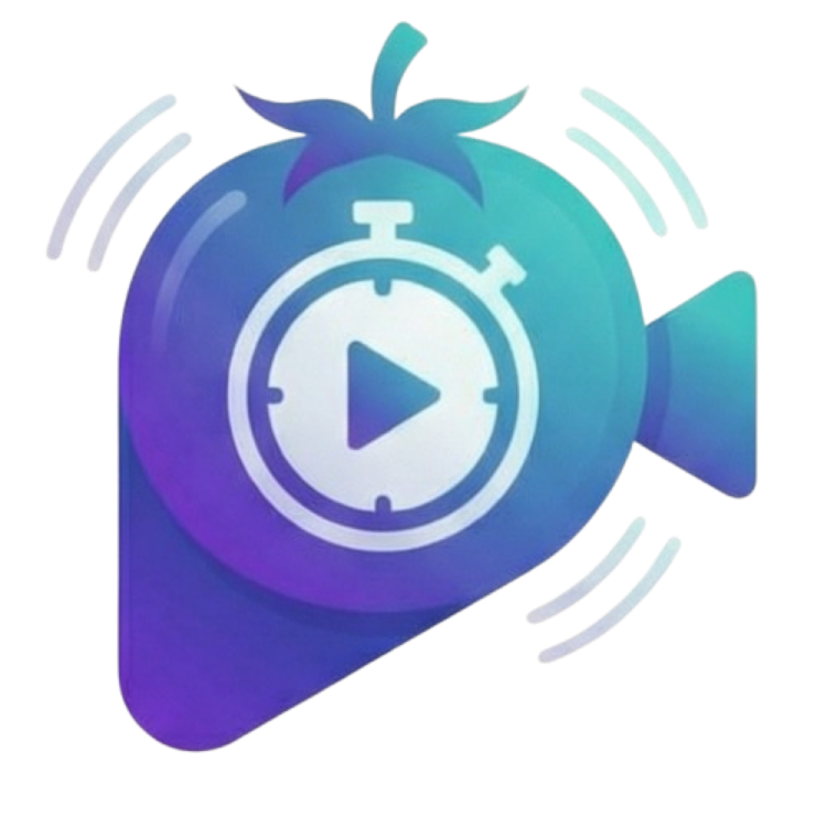 Focusdoro — Pomodoro Timer for Streamers - Product Hunt launch logo and brand identity