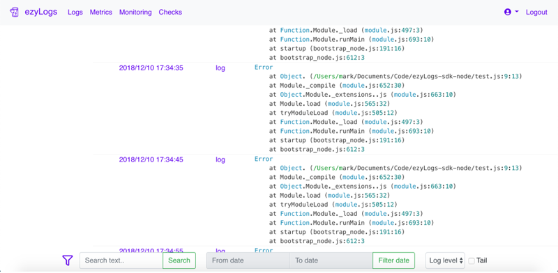 ezyLogs gallery image