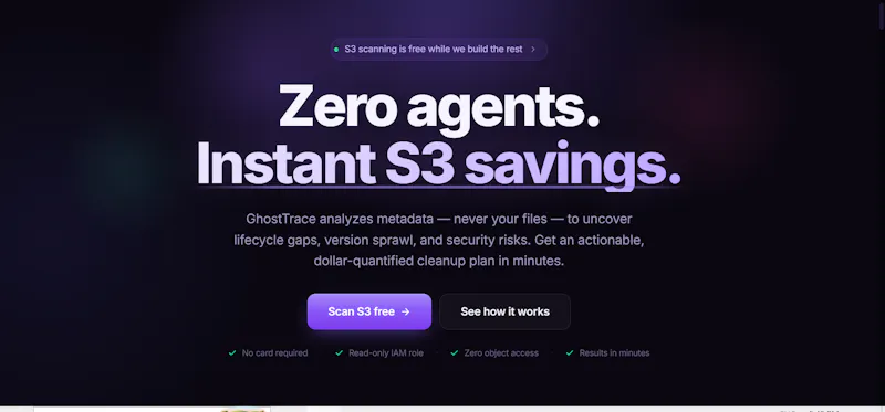 GhostTrace screenshot 1