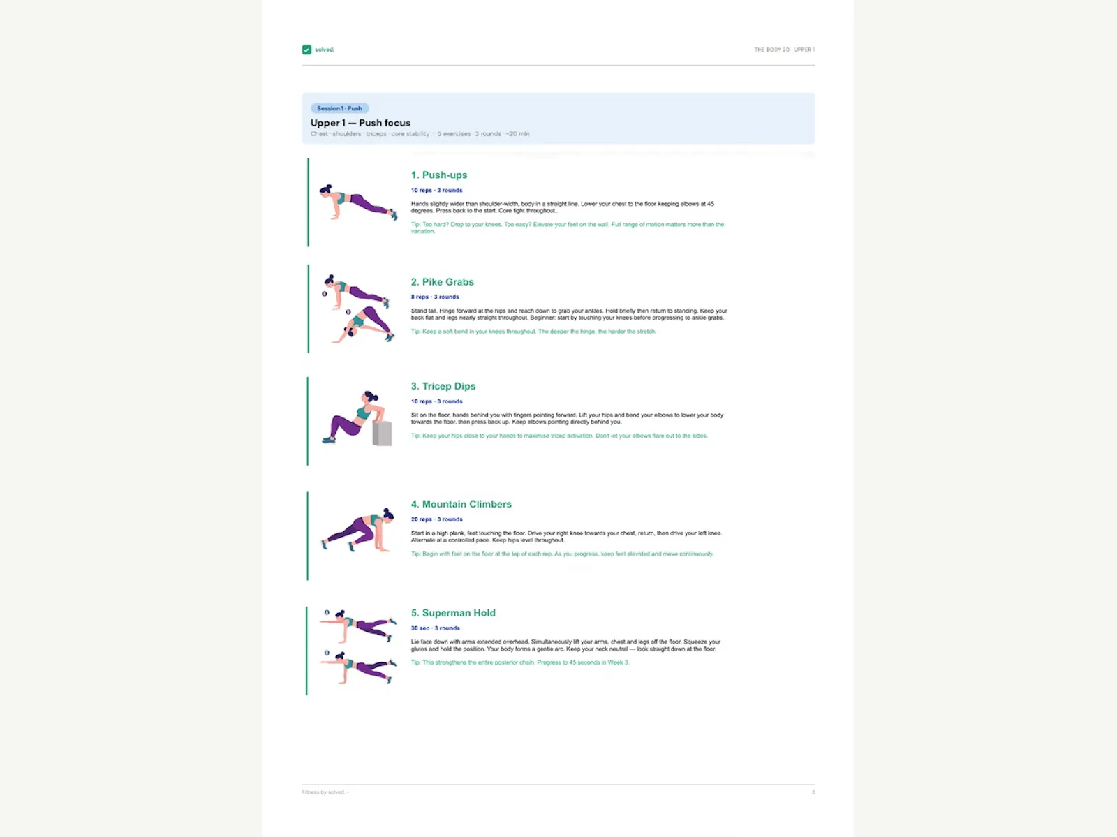 Fitness by solved. screenshot 9