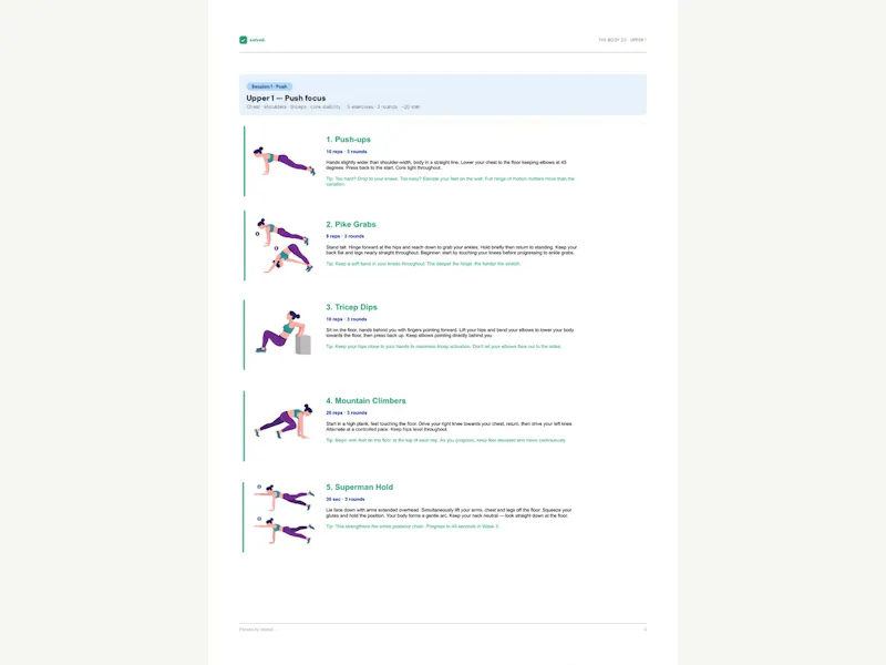 Fitness by solved. screenshot 9