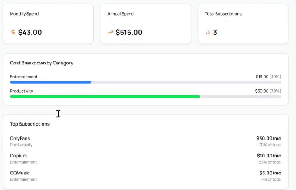 Mídia 2 de SUBEASY - Assinatura simples e rastreamento de teste