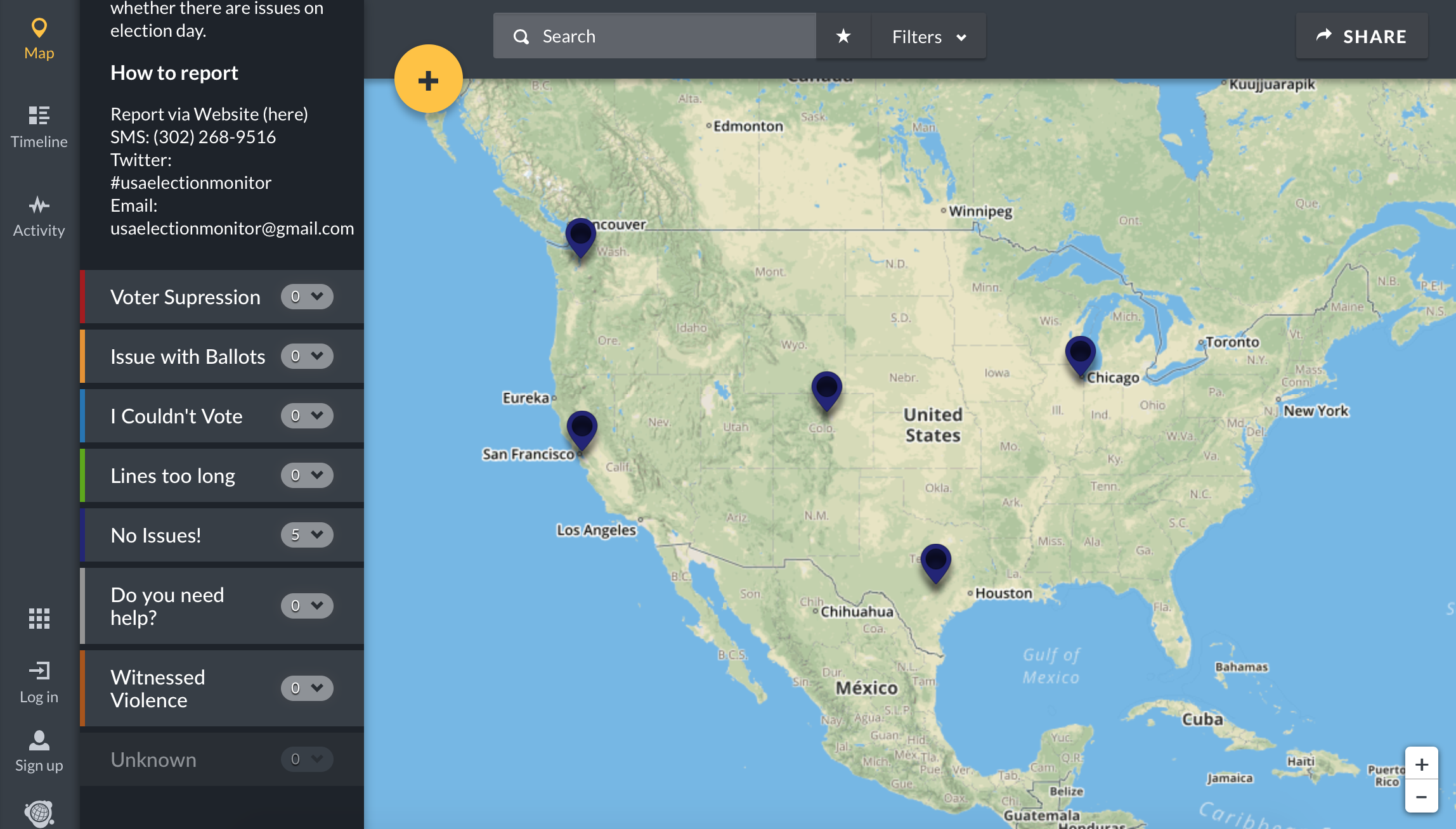 USA Election Monitor gallery image