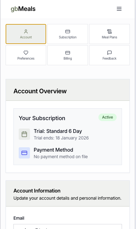 gbMeals gallery image