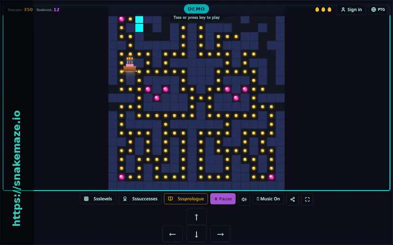 SnakeMaze screenshot 3