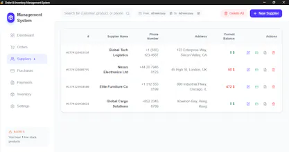 Order and Inventory Management System gallery image