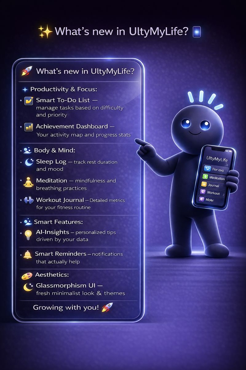 UltyMyLife - Screenshot 5 showing product features and functionality
