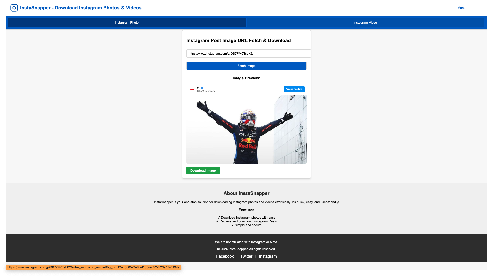 Media Insasnapper - Muat turun foto & video Instagram 3