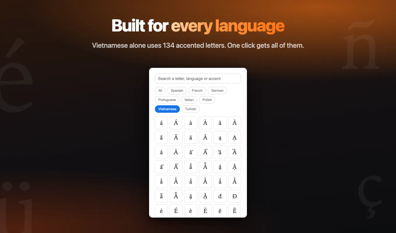 Accent Letters for Adobe Express gallery image