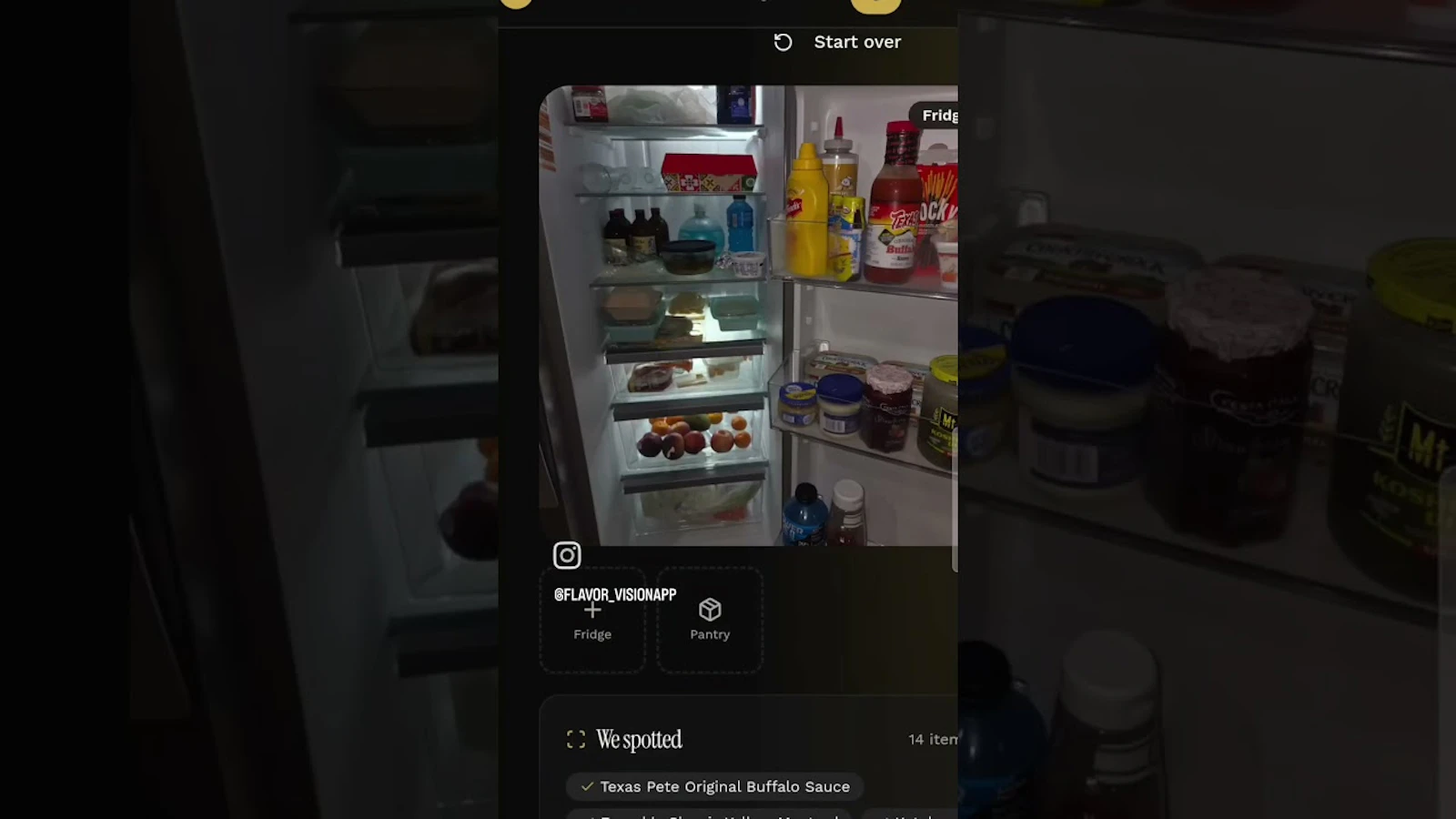 Flavor Vision screenshot 1 (video preview)