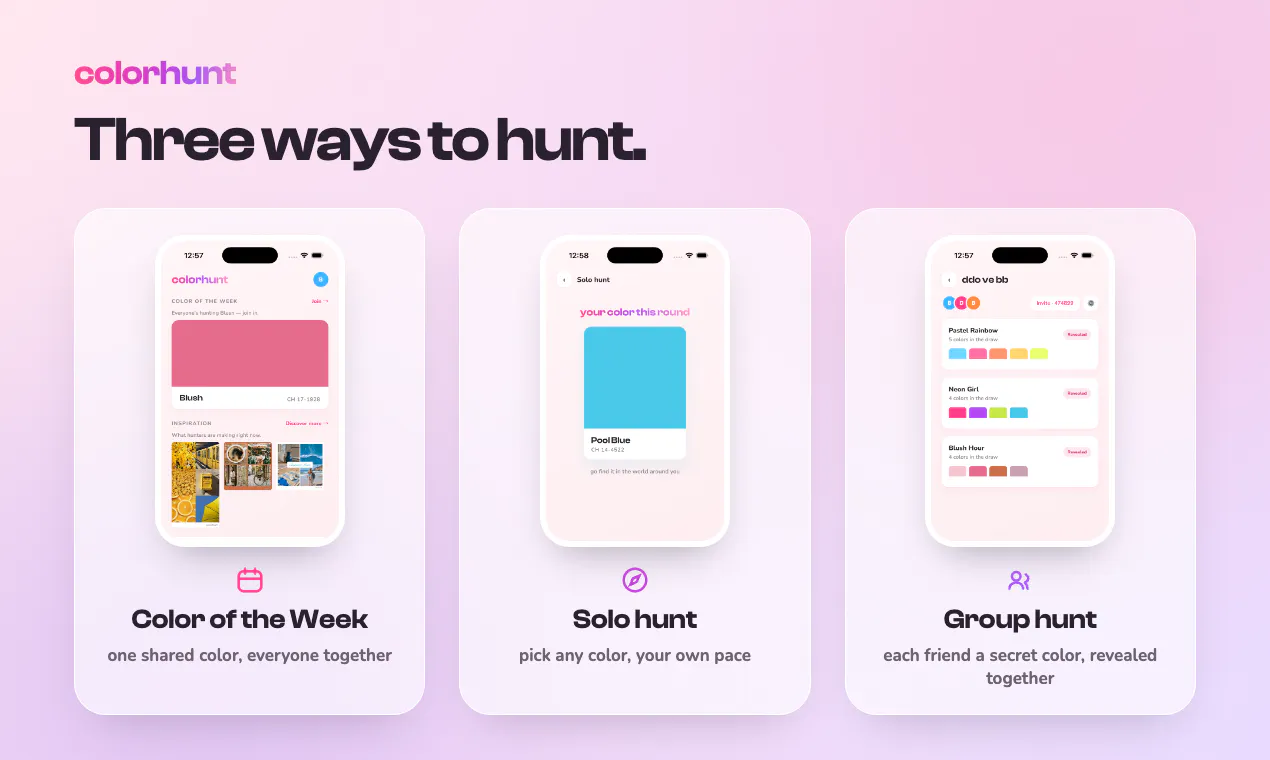 Color Hunt: Photo Scrapbook gallery image